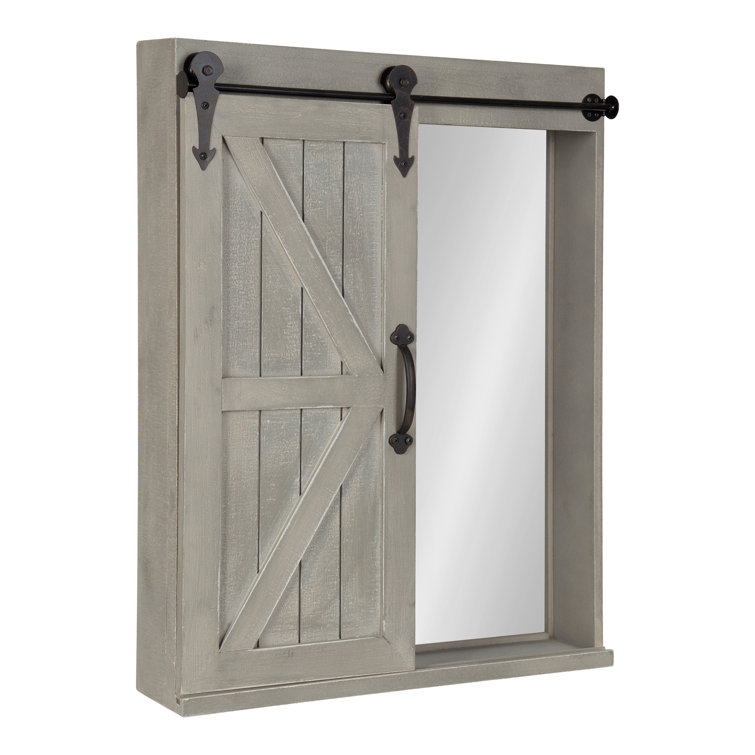 Joss Main Enora 21.65 W 27.55 H Surface Medicine Cabinet Mirror 3 Fixed Reviews Wayfair